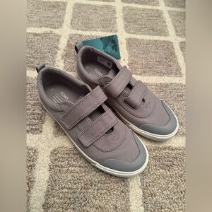 Toms Charcoal Velcro Sneakers